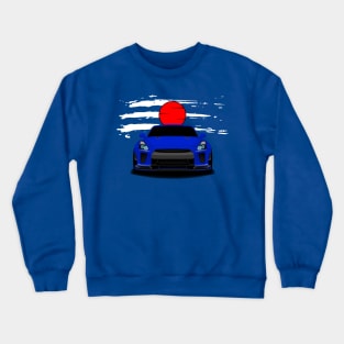 JDM R35 flag japan nissan GTR Crewneck Sweatshirt